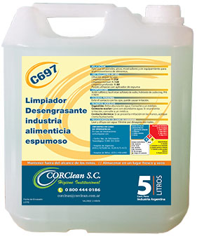 Lavavajilla para Máquina Industria Alimenticia Bidón 5 Lts.
