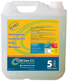 Lavavajilla para Máquina Industria Alimenticia x 5 Lts